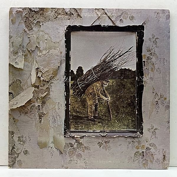 レコードメイン画像：良好!! PORKYではなく【PECKO & PECKO DUCK刻印】初回BROADWAY USオリジナル LED ZEPPELIN IV ('71 Atlantic) インナー完品 天国への階段