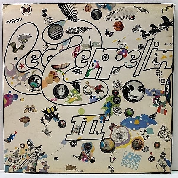 レコードメイン画像：激レア【Peter Grant表記】UKオリジナル LED ZEPPELIN III (Atlantic 2401002) フルコーティング・ギミック仕様 英 初回プレス*