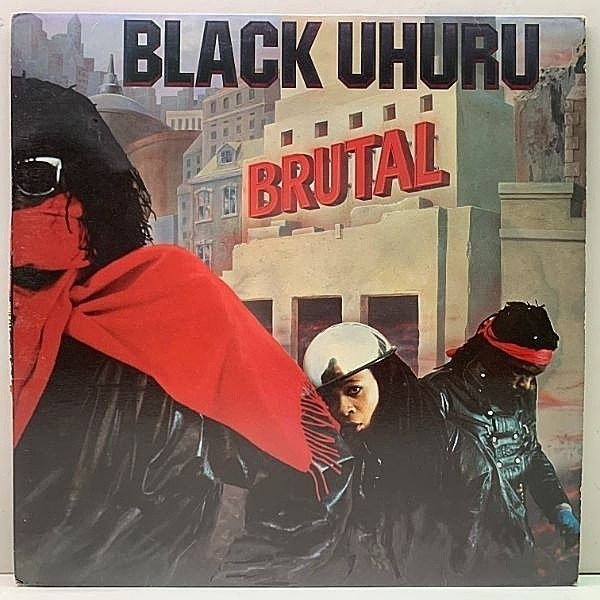 レコードメイン画像：仏オリジナル BLACK UHURU Brutal ('86 Thunder Bolt) Fit You Haffe Fit, Great Train Robbery ほか JUNIOR REID加入 SLY&ROBBIE