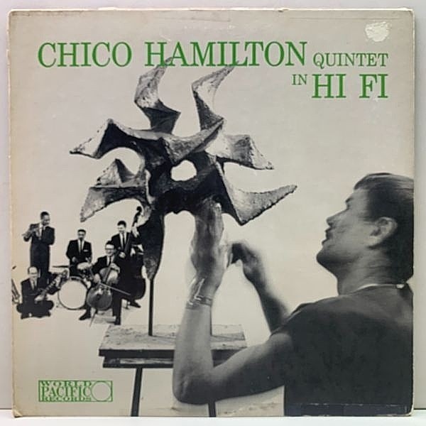 レコードメイン画像：良好盤!! MONO 深溝 US初期プレス CHICO HAMILTON QUINTET In Hi-Fi (Pacific Jazz PJ 1216) JIM HALL, FRED KATZ, BUDDY COLETTE 最高傑作