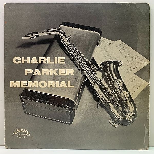 レコードメイン画像：【絶頂期のセッション】RVG刻印 MONO 深溝 USオリジナル CHARLIE PARKER Memorial Vol. 2 (Savoy MG-12009) w/ Miles Davis, Bud Powell