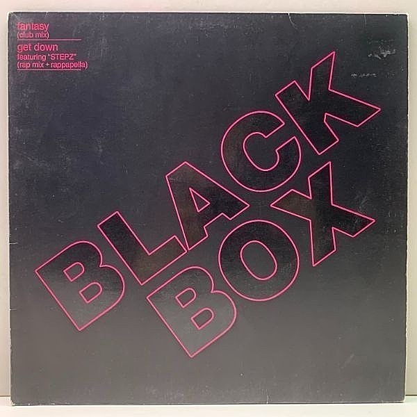 レコードメイン画像：EW&F／Fantasy グラウンドビート・カヴァー！'90年 オリジナル BLACK BOX Fantasy (Polydor 879 089-1) 45回転 12インチ