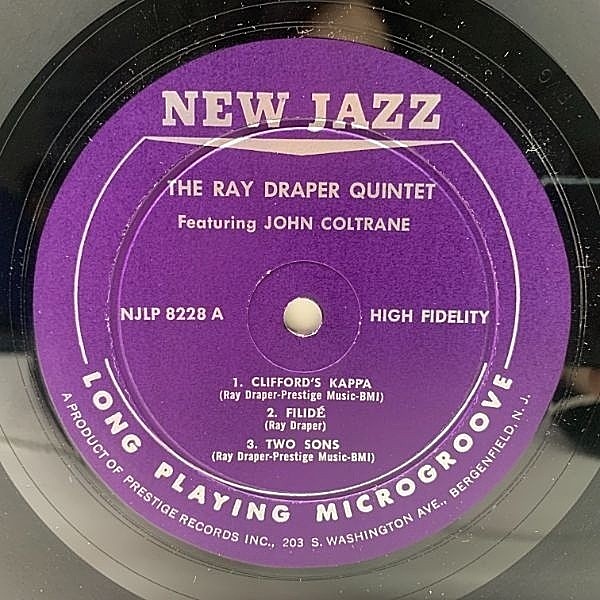 ジャズレコード　レイ・ドレパー・クィンテット ジャズレコード レイ・ドレパー・クィンテット