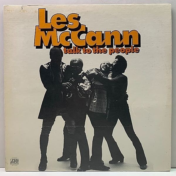 レコードメイン画像：良好!! 米BROADWAY＆ROCKEFELLER珍ラベ LES McCANN Talk To The People ドラムブレイク North Carolina A.T.C.Q. サンプリング ネタ