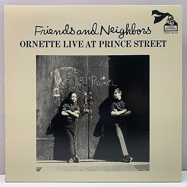レコードメイン画像：美品 見開き USプレス ORNETTE COLEMAN Friends And Neighbors - Live At Prince Street (Flying Dutchman) w/Charlie Haden, Ed Blackwell