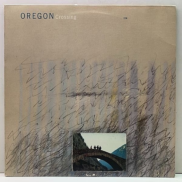 レコードメイン画像：【半透明盤】USオリジナル OREGON Crossing ('85 ECM 1-25025) RALPH TOWNER オレゴン／クロッシング LP