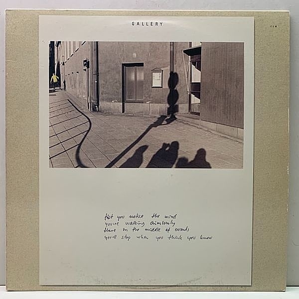 レコードメイン画像：【未CD化】薄緑 半透明 USオリジナル GALLERY Same ('82 ECM 1-1206) ニューヨーク録音 DAVID SAMUELS, DAVID DARLING ほか