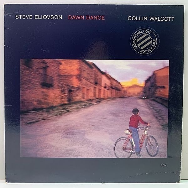 レコードメイン画像：プロモ 美盤!! 半透明仕様 ECM 米オリジナル STEVE ELIOVSON, COLLIN WALCOTT Dawn Dance 幻のギタリスト スティーヴ・エリオヴソン 唯一作