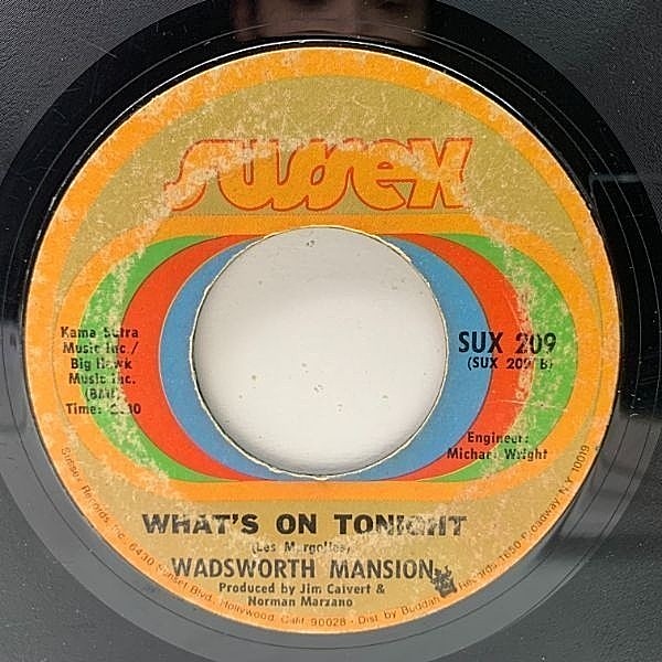 WADSWORTH MANSION / Sweet Mary (7) / Sussex | WAXPEND RECORDS