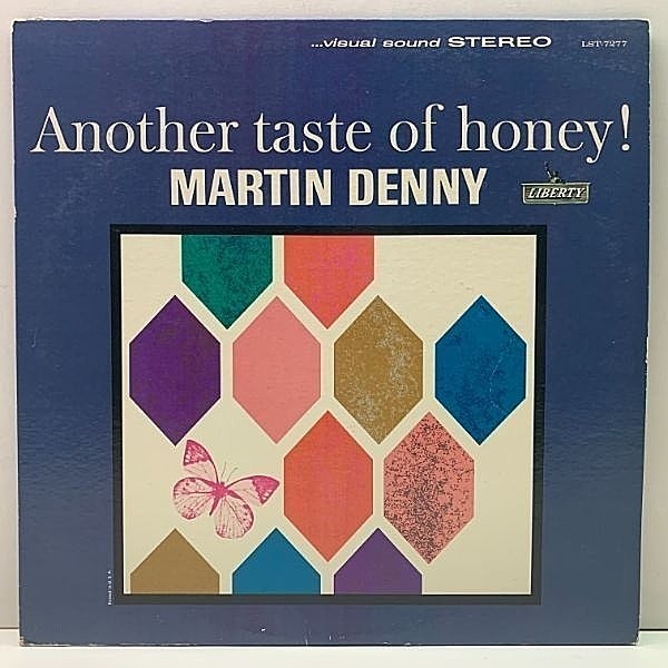 レコードメイン画像：【マーティン・デニーでは異色のジャズコンボ作品】USオリジナル 虹ツヤ MARTIN DENNY Another Taste Of Honey! ('63 Liberty) 米 初回 LP