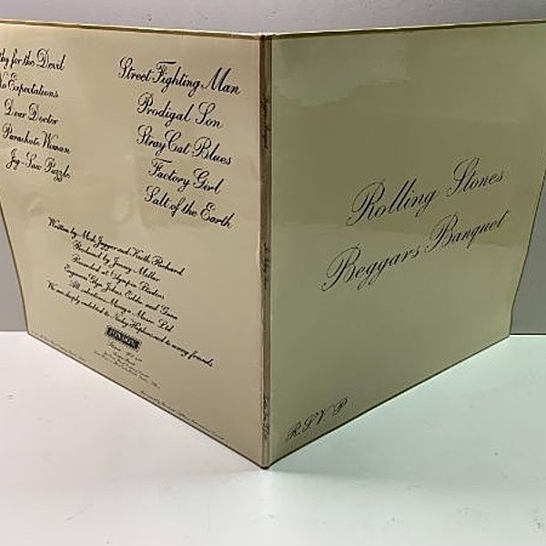 ローリング・ストーンズ / ベガーズ・バンケット　LP　直輸入盤 ベガーズ・バンケット」直輸入盤 | 猫のブログ
