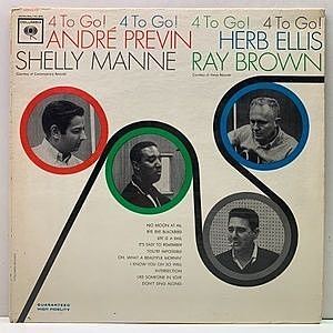 レコード画像：ANDRE PREVIN / HERB ELLIS / SHELLY MANNE / RAY BROWN / 4 To Go!