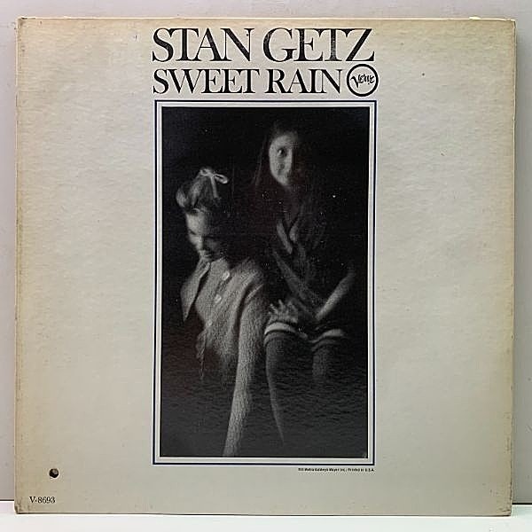 レコードメイン画像：【若きチック・コリアとの共演】MONO 美盤!! VANGELDER刻印 USオリジナル STAN GETZ Sweet Rain ('67 Verve) Chick Corea, Ron Carter ほか