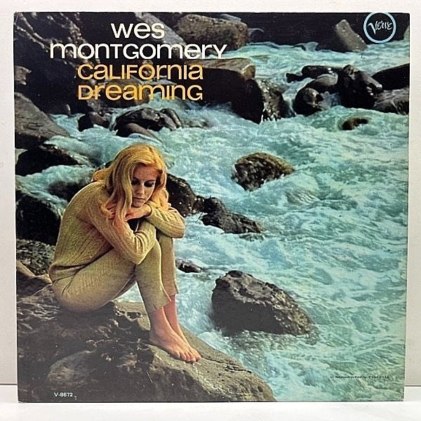 レコードメイン画像：良好!! MONO VANGELDER刻印 USオリジナル WES MONTGOMERY California Dreaming ('66 Verve V-8672) w/ HERBIE HANCOCK, RAY BARRETTO