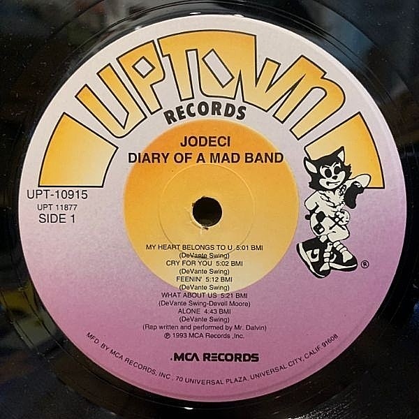 JODECI / Diary Of A Mad Band (LP) / Uptown | WAXPEND RECORDS