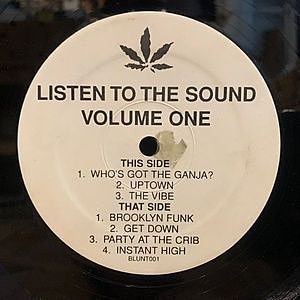 レコード画像：UNKNOWN / Listen To The Sound Volume One