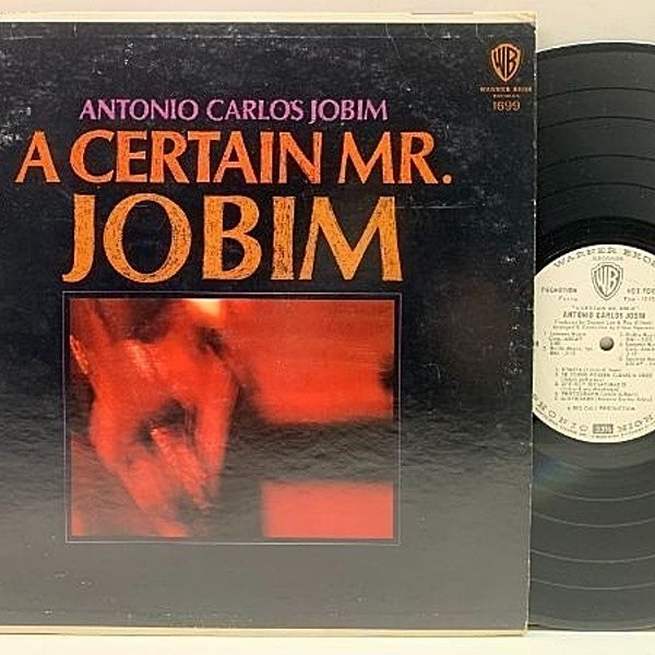 レコードメイン画像：白プロモ MONO 極美盤!! USオリジナル ANTONIO CARLOS JOBIM A Certain Mr. Jobim ('67 Warner) w/Claus Ogermann 米モノラル 初回プレス