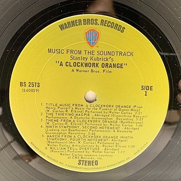 VARIOUS / Stanley Kubrick's A Clockwork Orange (Music From