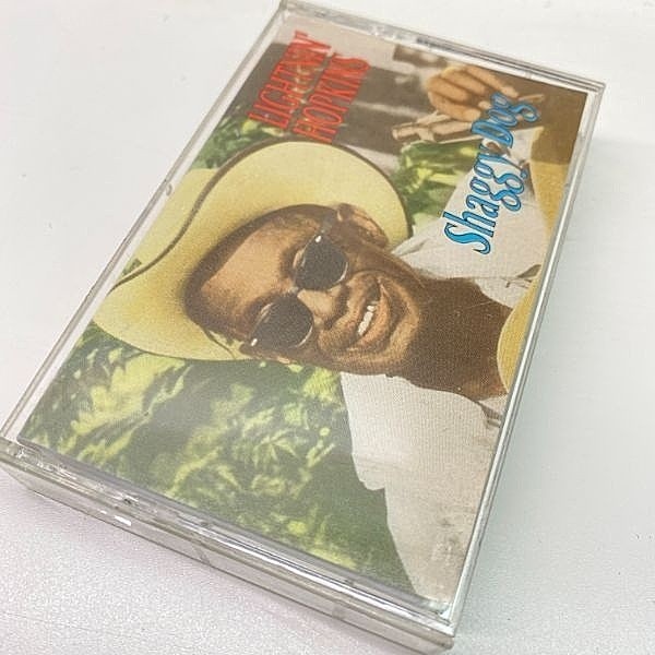 レコードメイン画像：US製 CASSETTE TAPE／テープ LIGHTNIN HOPKINS Shaggy Dog (CSI) 米ブルース・レジェンド、ライトニン・ホプキンスの名演をたっぷり収録