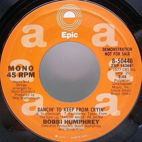 レコードメイン画像：'77 LIGHT MELLOW / MONO 美盤!! BOBBI HUMPHREY Dancin To Keep