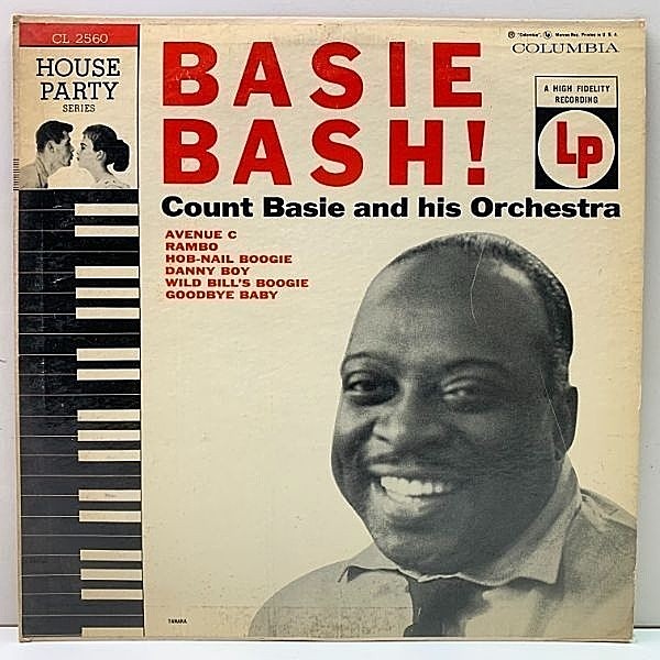 レコードメイン画像：良好!! 10インチ 米 MONO 深溝 COUNT BASIE Basie Bash! (Columbia CL 2560) 溌剌と爽快な1940年代のベイシー楽団の好演