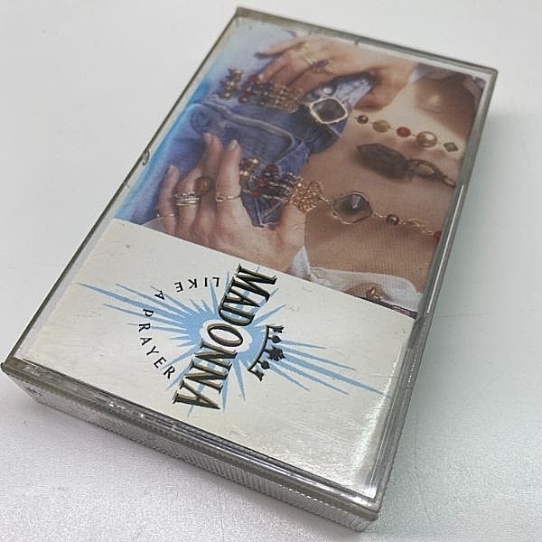 レコードメイン画像：【香り付き】'89年 希少 テープ CASSETTE TAPE／カセット MADONNA Like A Prayer マドンナ／ライク・ア・プレイヤー