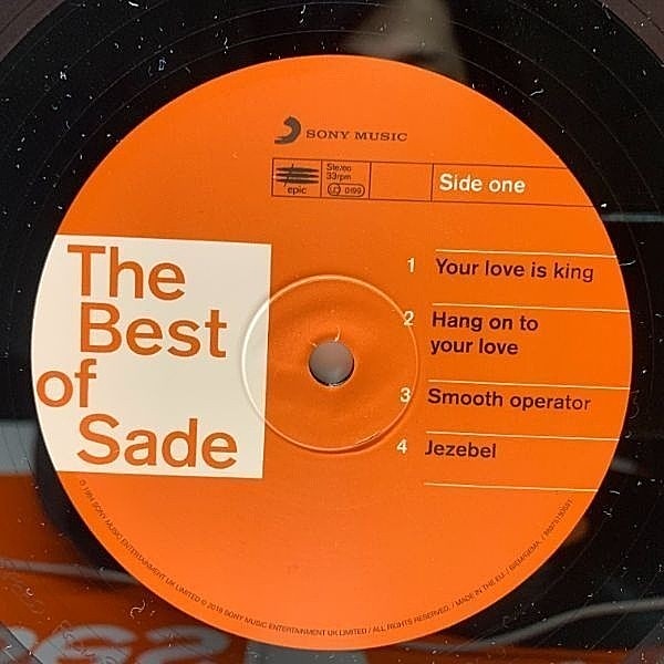 SADE / The Best Of Sade (LP) / Epic | WAXPEND RECORDS