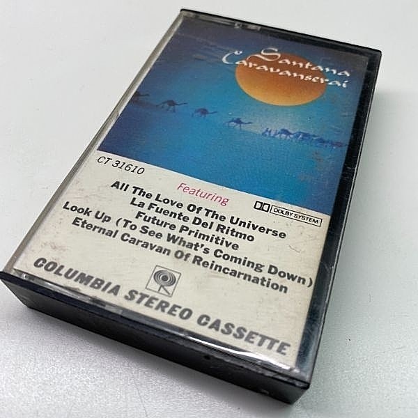 レコードメイン画像：【'72年当時のUS製】CASSETTE TAPE／テープ SANTANA Caravanserai ('72 Columbia) サンタナ／キャラバンサライ 名盤