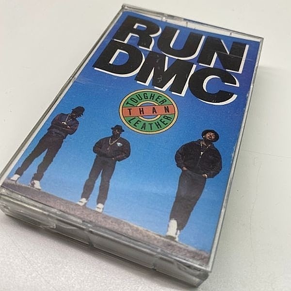 レコードメイン画像：US製 CASSETTE TAPE／テープ RUN DMC Tougher Than Leather ('88 Profile) '88年当時の米国カセット ニュースクール