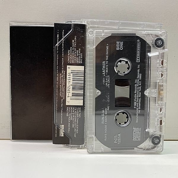 RUN DMC / Tougher Than Leather (CASSETTE TAPE) / Profile WAXPEND RECORDS