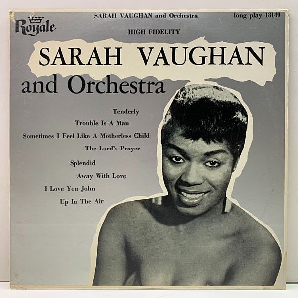 高級品市場 SARAH VAUGHAN / Sarah Vaughan And Orchestra (10) / Royale 洋楽
