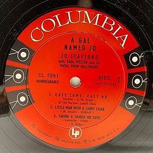 JO STAFFORD / A Gal Named Jo (10) / Columbia | WAXPEND RECORDS