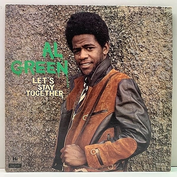 レコードメイン画像：レアなCut無し!美品! USオリジナル AL GREEN Let's Stay Together ('72 Hi / SHL 32070規格) アル・グリーン 70's ソウル 名盤