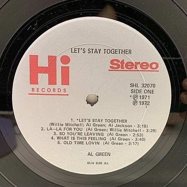 AL GREEN / Let's Stay Together (LP) / Hi | WAXPEND RECORDS
