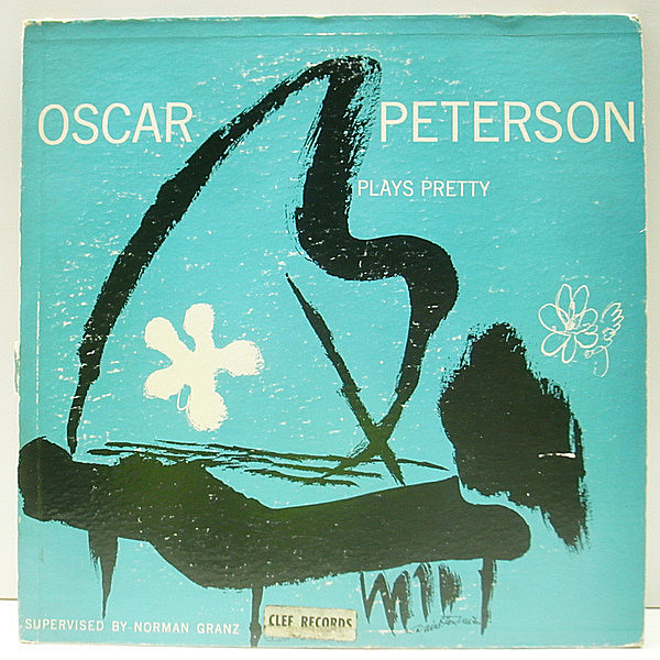 レコードメイン画像：良好再生!! 10 FLAT YMGスタンパー OSCAR PETERSON Plays Pretty (Clef MG C-119) Irving Ashby, Ray Brown インティメイトな瑞々しい演奏