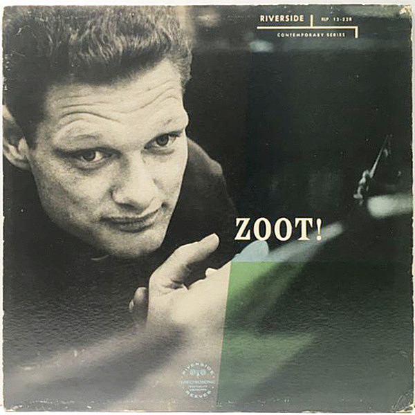 レコードメイン画像：良盤!音抜群! USオリジナル MONO 白ラベル 深溝 ZOOT SIMS QUINTET Zoot! (Riverside RLP 12-228) Nick Travis, George Handy, Wilbur Ware