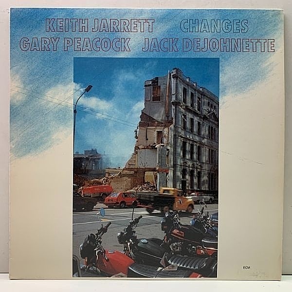レコードメイン画像：Cut無し!美品! 半透明盤 USオリジナル KEITH JARRETT / GARY PEACOCK / JACK DeJOHNETTE Changes ('84 ECM) ピアノトリオ