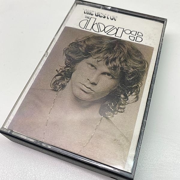 レコードメイン画像：【'73年当時のUS製】CASSETTE TAPE／テープ DOORS The Best Of The Doors ('73 Elektra) ドアーズ / ハートに火をつけて ほか ベスト