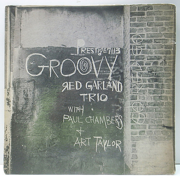 レコードメイン画像：激レア《フラット盤・オリジナル》FLAT 1st. NYC 深溝 RED GARLAND TRIO Groovy (Prestige 7113) Paul Chambers, Arthur Taylor