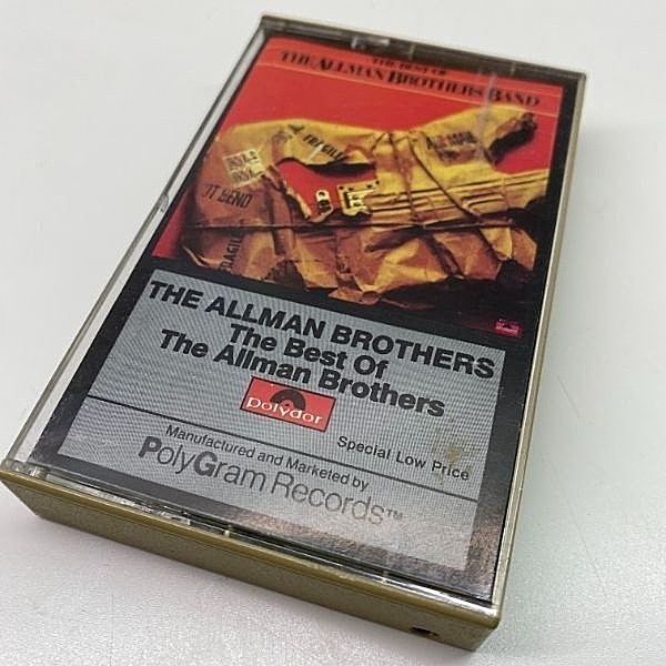レコードメイン画像：CASSETTE TAPE／カセット テープ ALLMAN BROTHERS BAND The Best Of The Allman Brothers (Polydor) Ramblin' Man ほか 珠玉の11曲 ベスト