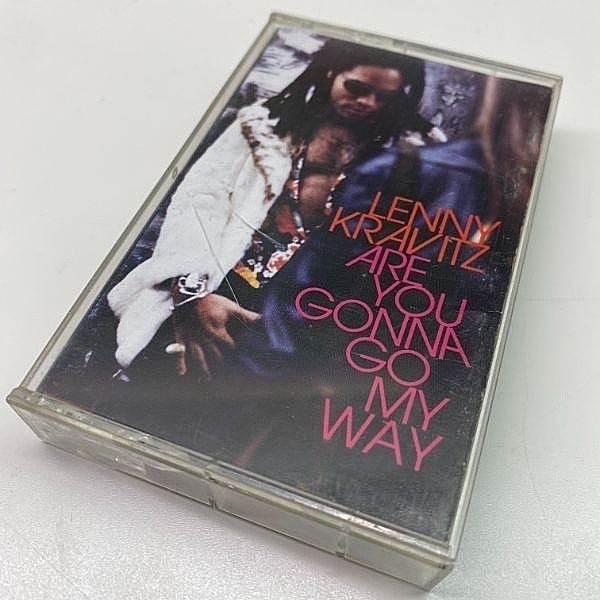 レコードメイン画像：【'93年当時のUS製】CASSETTE TAPE／テープ LENNY KRAVITZ Are You Gonna Go My Way('93 Virgin) レニー・クラヴィッツ 自由への疾走