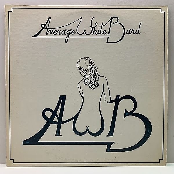 レコードメイン画像：初版 Wマーク無し USオリジナル AVERAGE WHITE BAND AWB ('74 Atlantic) FUNK SOUL アヴェレージ・ホワイト・バンド 米 初回プレス LP
