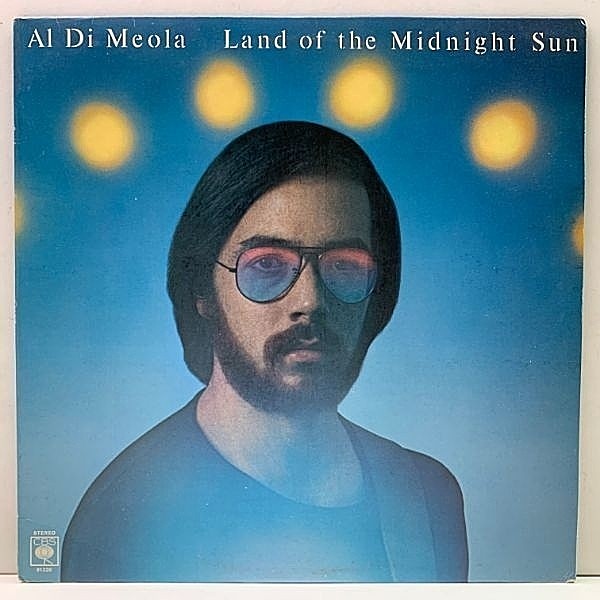レコードメイン画像：【Return To Foreverメンバー全員参加】美品 UKオリジナル Al DI MEOLA Land Of The Midnight Sun ('76 CBS) Chick Corea, Jaco Pastorius