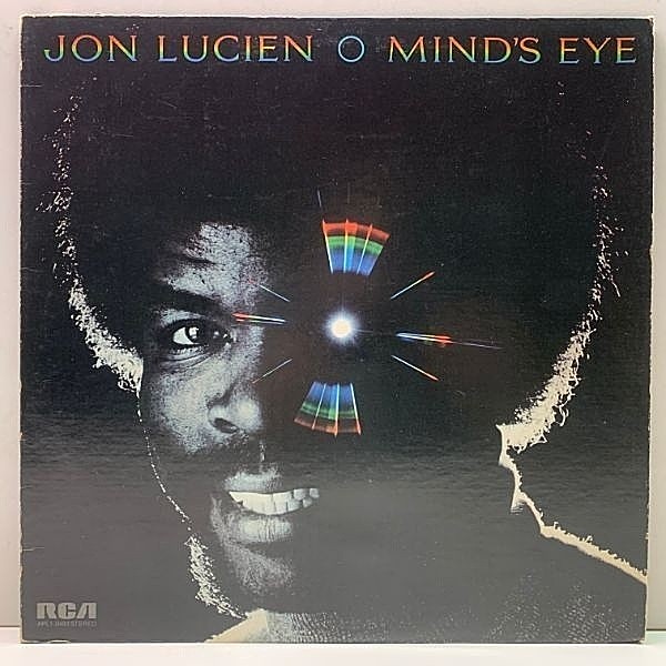 レコードメイン画像：Cut無し!良好! USオリジナル JON LUCIEN Mind's Eye ('74 RCA Victor) The Ghetto Song, Listen Love ドラムブレイク ～ ブラジリアン