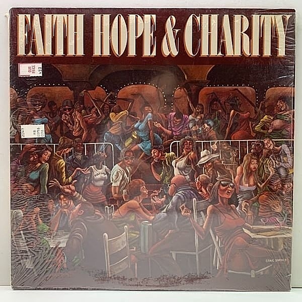 レコードメイン画像：シュリンク美品!Cut無し! USオリジナル FAITH HOPE & CHARITY Same ('78 20th Century Fox) ERNIE BARNES アート VAN MCCOYプロデュース