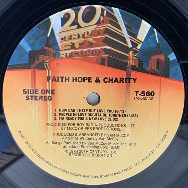 FAITH HOPE & CHARITY / Same (LP) / 20th Century | WAXPEND