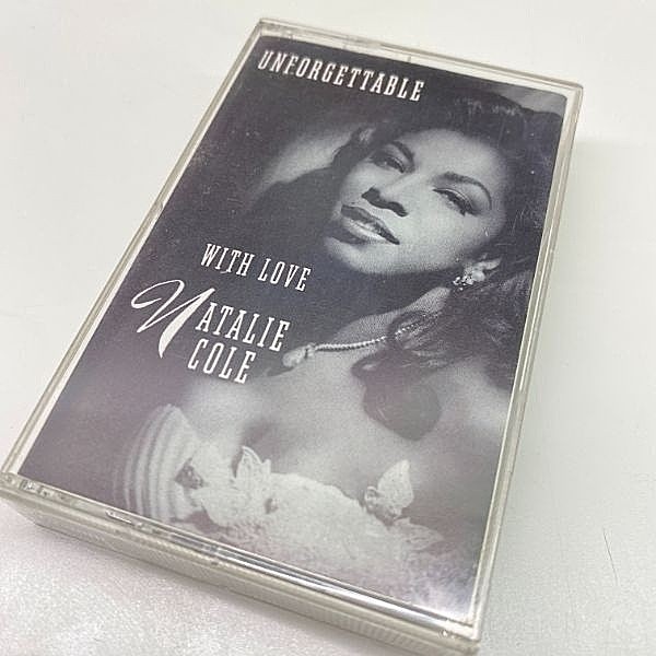 レコードメイン画像：良好!! CASSETTE TAPE／テープ NATALIE COLE Unforgettable With Love ('91 Elektra) 亡き父と音の中で共演 UNFORGETTABLE ほか