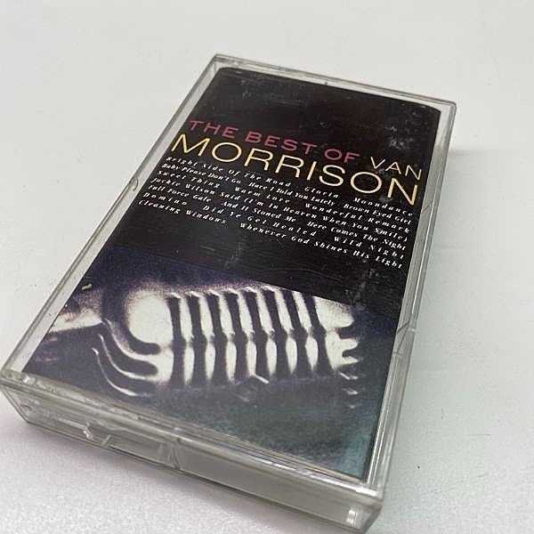 レコードメイン画像：US製 CASSETTE TAPE／テープ VAN MORRISON The Best Of ('90 Mercury) ヴァン・モリソン Moondance ほか 珠玉の17曲 ベスト カセット