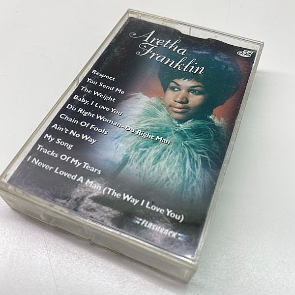 レコードメイン画像：CASSETTE TAPE／テープ ARETHA FRANKLIN RESPECT and other hits (South Eastern Tape) アレサ・フランクリン Respect ほか 全10曲 ベスト