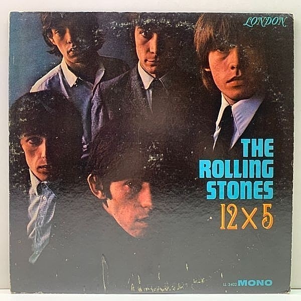 レコードメイン画像：レアな良好品!! 1Aマト 初版 Unbox・Open Logo 1stマルーン MONO USオリジナル ROLLING STONES 12×5 ('64 London) 米モノラル